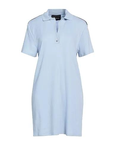 Sky blue Jersey Short dress