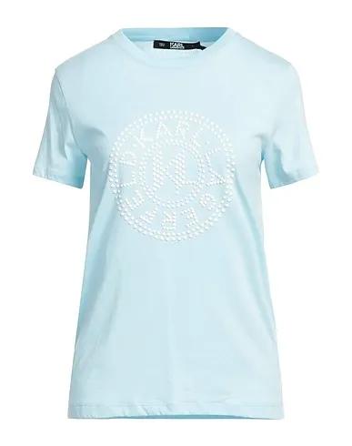 Sky blue Jersey T-shirt HOTFIX LOGO T-SHIRT
