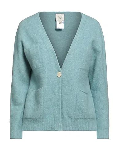 Sky blue Knitted Cardigan