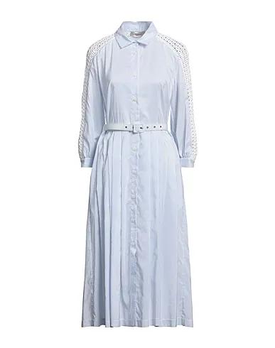 Sky blue Knitted Long dress