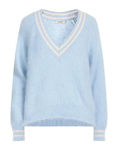 Sky blue Knitted