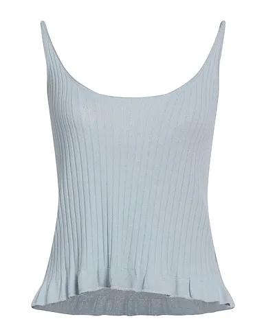 Sky blue Knitted Tank top