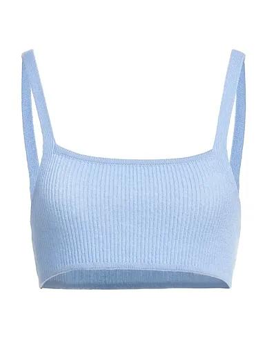 Sky blue Knitted Top