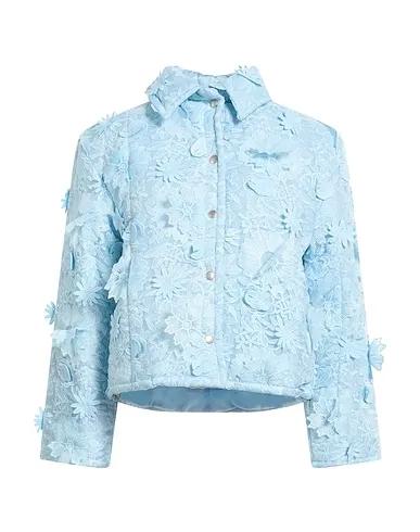 Sky blue Lace Jacket