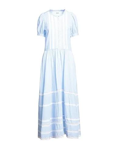 Sky blue Lace Long dress