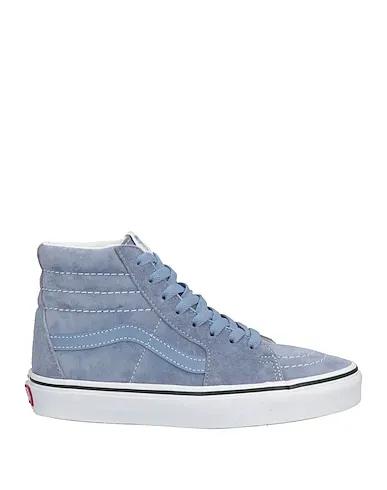 Sky blue Leather Sneakers