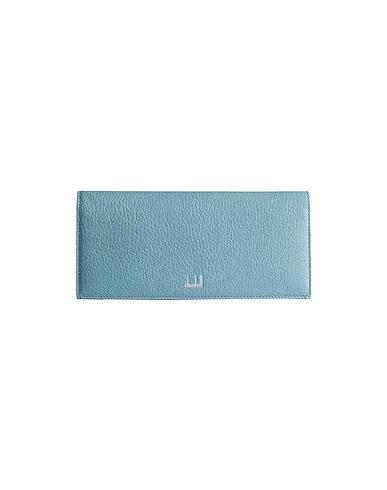 Sky blue Leather Wallet