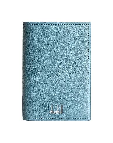 Sky blue Leather Wallet