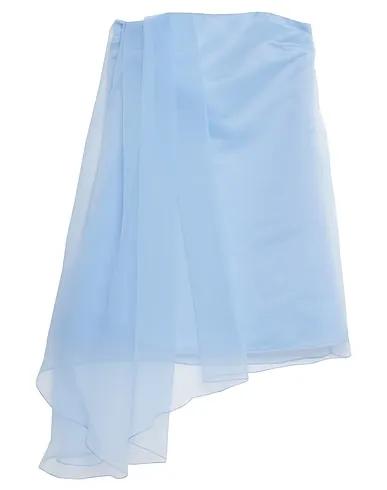 Sky blue Organza Short dress