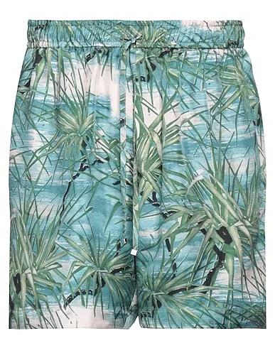 Sky blue Satin Shorts & Bermuda