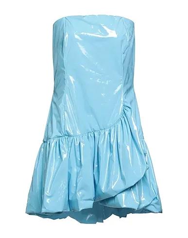 Sky blue Short dress