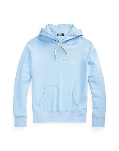 Sky blue Sweatshirt Hooded sweatshirt FLEECE HOODIE