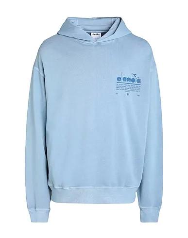 Sky blue Sweatshirt Hooded sweatshirt GAME L LOW ICONA WN
