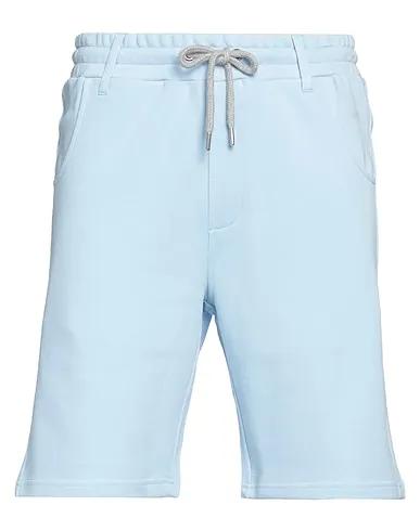 Sky blue Sweatshirt Shorts & Bermuda