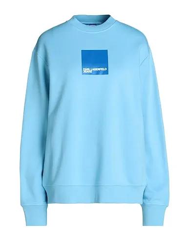 Sky blue Sweatshirt Sweatshirt KLJ REGULAR LOGO SWEAT
