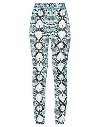 Sky blue Synthetic fabric Casual pants