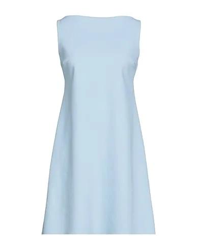 Sky blue Synthetic fabric Short dress
