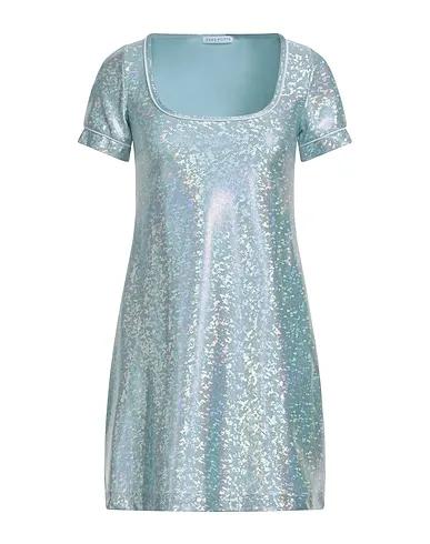 Sky blue Synthetic fabric Short dress