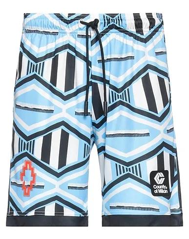 Sky blue Synthetic fabric Shorts & Bermuda