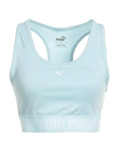 Sky blue Synthetic fabric Top