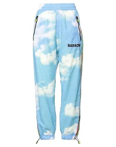 Sky blue Techno fabric Casual pants