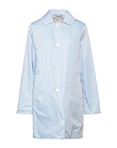Sky blue Techno fabric Full-length jacket