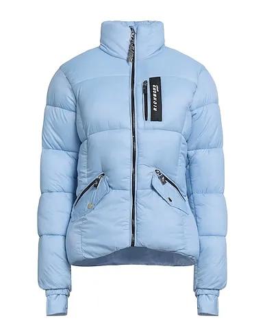 Sky blue Techno fabric Shell  jacket