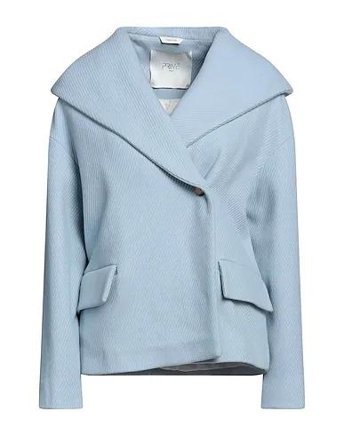 Sky blue Tweed Coat