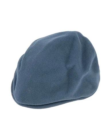 Slate blue Boiled wool Hat