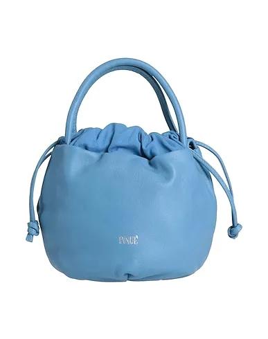 Slate blue Canvas Handbag