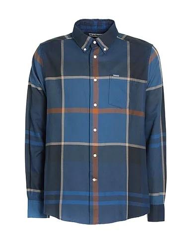Slate blue Checked shirt Barbour Dunoon Tailored Shirt