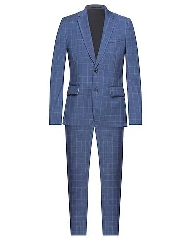 Slate blue Cool wool Suits