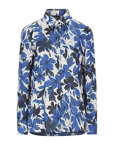 Slate blue Crêpe Floral shirts & blouses