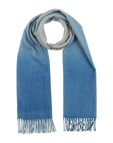 Slate blue Flannel Scarves and foulards