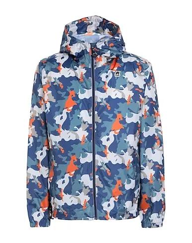 Slate blue Jacket CLEON RIPSTOP GRAPHIC         
