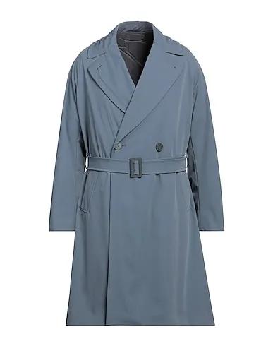 Slate blue Jersey Coat