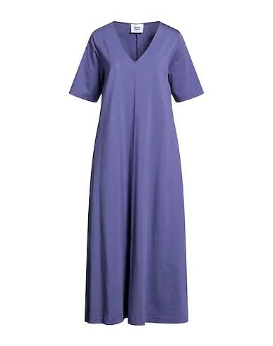 Slate blue Jersey Midi dress