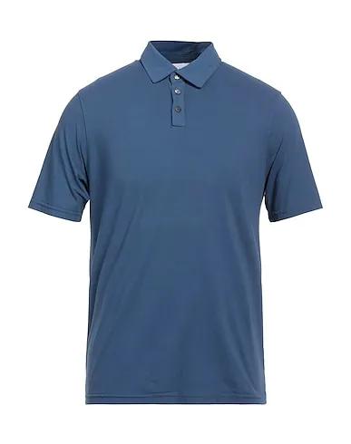 Slate blue Jersey Polo shirt