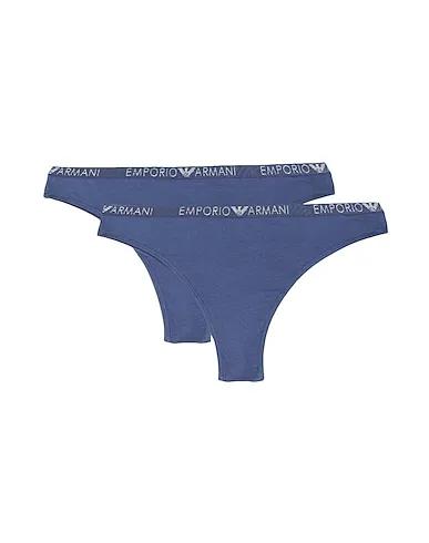 Slate blue Jersey Thongs
