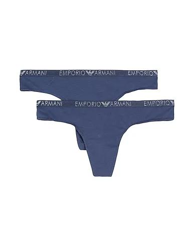 Slate blue Jersey Thongs