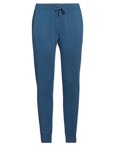 Slate blue Knitted Casual pants