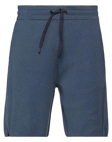 Slate blue Knitted Shorts & Bermuda