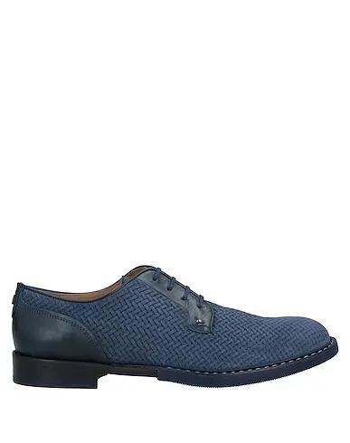 Slate blue Laced shoes