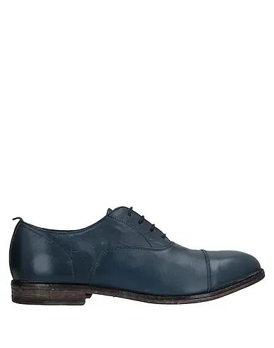 Slate blue Laced shoes
