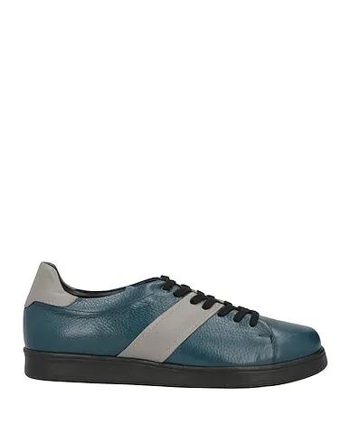 Slate blue Leather Sneakers