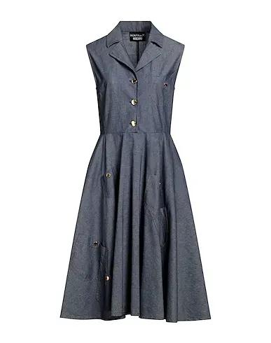 Slate blue Midi dress