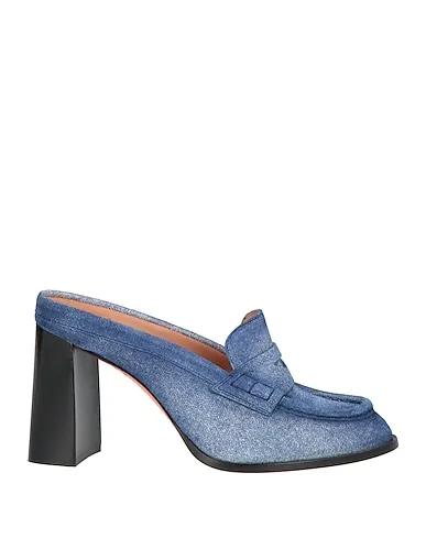 Slate blue Mules and clogs
