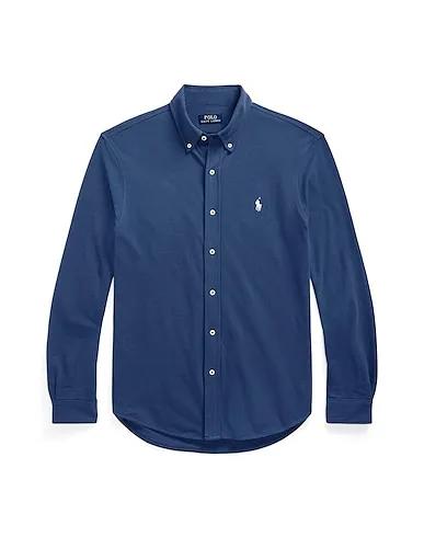 Slate blue Piqué Solid color shirt FEATHERWEIGHT MESH SHIRT
