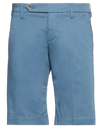 Slate blue Plain weave Shorts & Bermuda