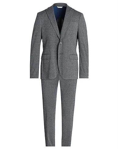 Slate blue Plain weave Suits